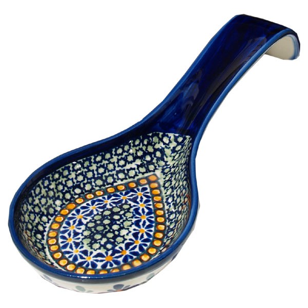 Polish Pottery Large Spoon Rest 12