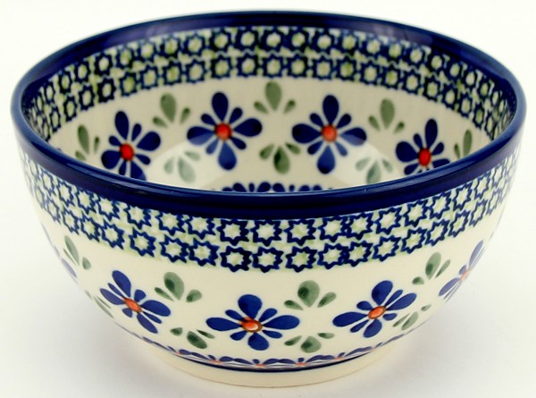 Polish Pottery Cereal & Ice Cream Bowl 5.375